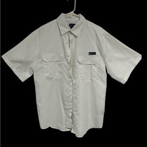 Realtree White Casual/Dress Button Down Shirt